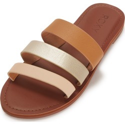 Roxy Women's Wyld Rose Ii Multi Strap Slides - 8 - Swimoutlet.com found on Bargain Bro from Swim Outlet for USD $33.44