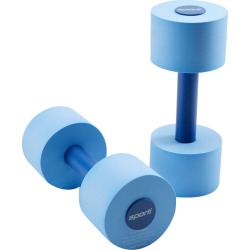 Sporti Aquatic Fitness Light Dumbbells Water Weights - Blue - Swimoutlet.com