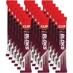 Clif Bar Shot Bloks 18 Pack - Black Cherry/W Caffeine - Swimoutlet.com