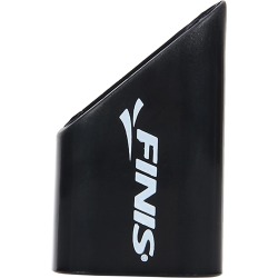 Finis Cardio Swim Cap - Black Silicone - Swimoutlet.com