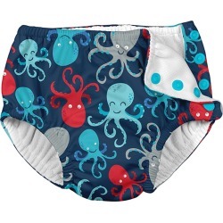 I Play. By Green Sprouts Boys' Octopus Swim Diaper Baby - Navy 24 Months - Swimoutlet.com