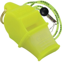 Fox 40 Fox40 Sonik Blast Cmg Whistle W/ Lanyard - Neon - Swimoutlet.com