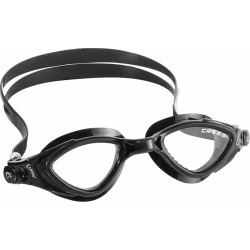 Cressi Fox Goggles - Black/Clear Lens - Swimoutlet.com