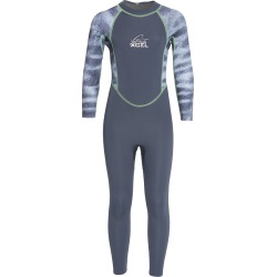 Xcel Juan Sharks 3Mm Fullsuit Wetsuit Toddler Kid - Gunmetal/ Tiger Shark 5 - Swimoutlet.com