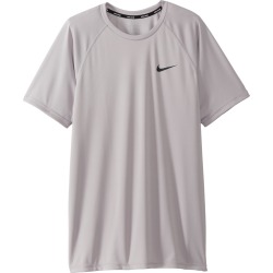 Nike Men's Dri-Fit Short Sleeve Shirt Hydroguard - Atmosphere Grey Small Polyester - Swimoutlet.com
