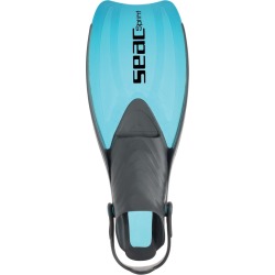 Seac Usa Sprint Snorkeling Fins - Blue Small/Medium - Swimoutlet.com
