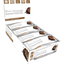 Bonk Breaker Premium Protein Bars 12 Pack - Double Fudge Brownie - Swimoutlet.com