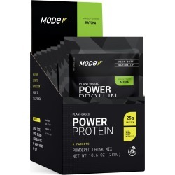 Mode Nutrition Plant-Based Power Protein Single Serving Pouch 8 Pack - Matcha Green Tea - Swimoutlet.com