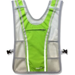Roadnoise Long Haul Vest With Speakers - Lime Green X-Small/Small Polyester - Swimoutlet.com