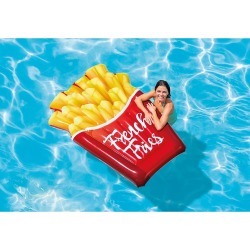 Intex French Fries 69" Pool Float Multi Color - Swimoutlet.com