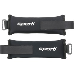 Sporti 3Lbs Fitness Wrist Weights - Black 3 Lb Neoprene - Swimoutlet.com