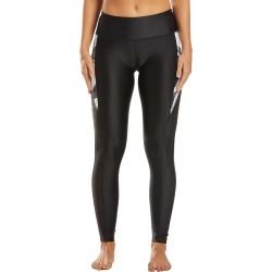 Body Glove Active Aloha Black White Hybrid Swim Tight - Small - Swimoutlet.com