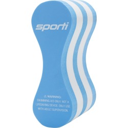 Sporti Pull Buoy - Blue/White/Blue Foam - Swimoutlet.com