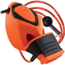 Fox 40 Epik Cmg Lifeguard Whistle W/ Lanyard - Orange - Swimoutlet.com
