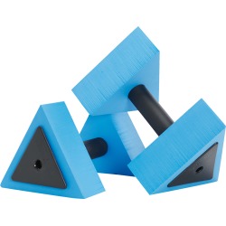 Aquajogger Deltabells Pro Heavy Resistance Water Weights - Blue - Swimoutlet.com