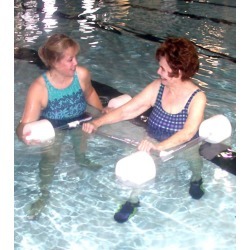 Aquajogger Trifit Walker Water Weights - White - Swimoutlet.com