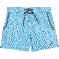 Mr. swim Boys' Maze Swim Trunk Toddler/Little/Big Kid - Light Blue 4T - Swimoutlet.com