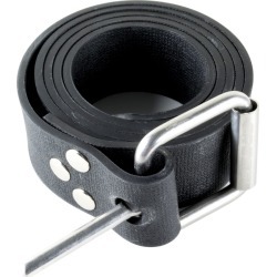 Cressi Elastic Marseillaise Weight Belt - Black Rubber - Swimoutlet.com