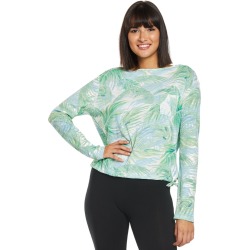 Carve Designs Lorena Top - White Palms Small Cotton - Swimoutlet.com