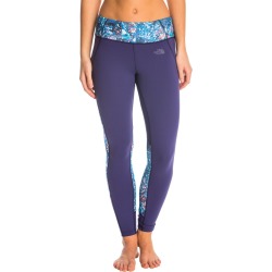 The North Face Women's Motivation Color Block Printed Leggings - Patriot Blue Gem Party Print Large - Swimoutlet.com