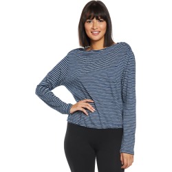 Carve Designs Lorena Top - Dusk Stripe Small Cotton - Swimoutlet.com