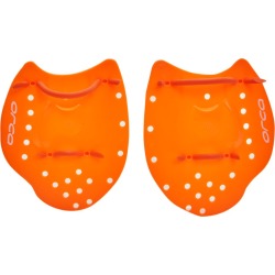 Orca Flat Paddle - Hi Vis Orange Small/Medium Poly-Propylene/Silicone - Swimoutlet.com