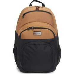 Rip Curl Overtime Backpack - Black One Size Polyester - Swimoutlet.com