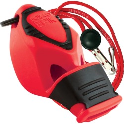 Fox 40 Epik Cmg Lifeguard Whistle W/ Lanyard - Red - Swimoutlet.com