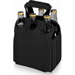 Picnic Time Six Pack Cooler - Black - Swimoutlet.com