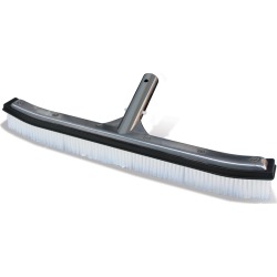 Poolmaster Premier 18"aluminum Back Brush - Silver - Swimoutlet.com