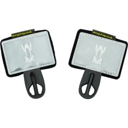 Amphipod Reflective Race Number Tabs For 1.5" - 2" Belts White - Swimoutlet.com