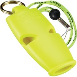 Fox 40 Micro Whistle With Breakaway Lanyard - Neon - Swimoutlet.com