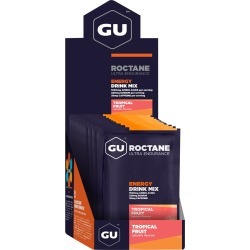 Gu Roctane Energy Drink Mix 10Ct Box - Tropical Fruit - Swimoutlet.com