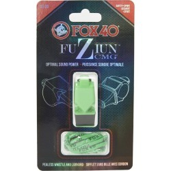 Fox 40 Fuziun Cmg Lifeguard Whistle W/ Lanyard - Neon Green Plastic - Swimoutlet.com