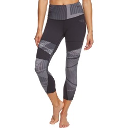 The North Face Women's Motivation Printed Tight - Tnf Black Ziggy Zaggy Print X-Small Elastane/Nylon/Polyester - Swimoutlet.com
