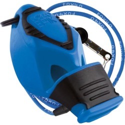 Fox 40 Epik Cmg Lifeguard Whistle W/ Lanyard - Blue - Swimoutlet.com