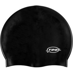 Finis Silicone Swim Cap - Black - Swimoutlet.com