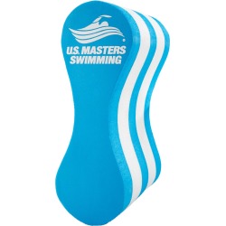 U.s. Masters Swimming Usms Pull Buoy - Blue/White/Blue Foam - Swimoutlet.com