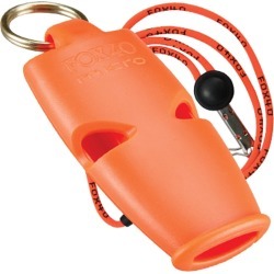 Fox 40 Micro Whistle With Breakaway Lanyard - Orange - Swimoutlet.com