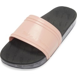Mel By Melissa Slides + Rider - Light Pink/Black 5 - Swimoutlet.com