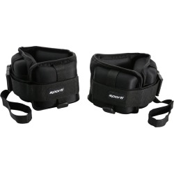 Sporti Heavy Resistance Ankle Weights - Black Neoprene - Swimoutlet.com