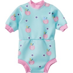 Splash About Happy Nappy Apple Daisy Wetsuit 3 Months-3T - Medium 3-8 Months Neoprene - Swimoutlet.com