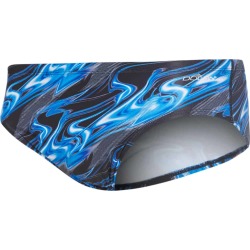 Dolfin Reliance Men's Inferno Team Print All-Over Racer Brief Swimsuit - Blue 24 - Swimoutlet.com found on Bargain Bro from Swim Outlet for USD $18.98