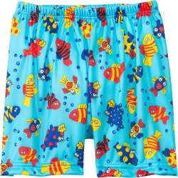Sporti Fish Swim Diaper Trunks - Blue 6-12 Months Polyester - Swimoutlet.com