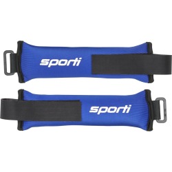 Sporti 2Lbs Fitness Wrist Weights - Blue Neoprene - Swimoutlet.com