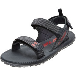 Under Armour Men's Fat Tire Sandals - Anthracite / Zinc Gray Pierce 8 Rubber - Swimoutlet.com