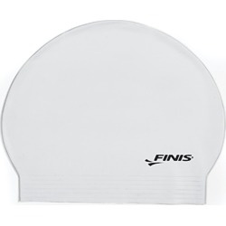 Finis Latex Swim Cap - White - Swimoutlet.com