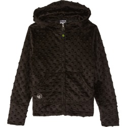 Limeapple Girls' Cuddle Bubble Hoodie Little Kid/Big Kid - Black 4 Polyester - Swimoutlet.com