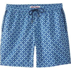 Mr. swim Mosaic Dale Swim Trunk - Grey Small - Swimoutlet.com