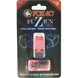 Fox 40 Fuziun Cmg Lifeguard Whistle W/ Lanyard - Pink Plastic - Swimoutlet.com